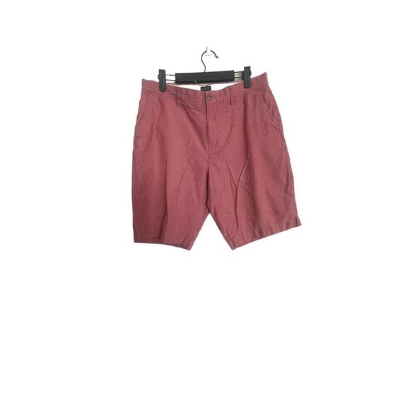 J. Crew Mens Rivington Chambray Solid Flat Front Shorts Size 33W - Picture 2 of 10